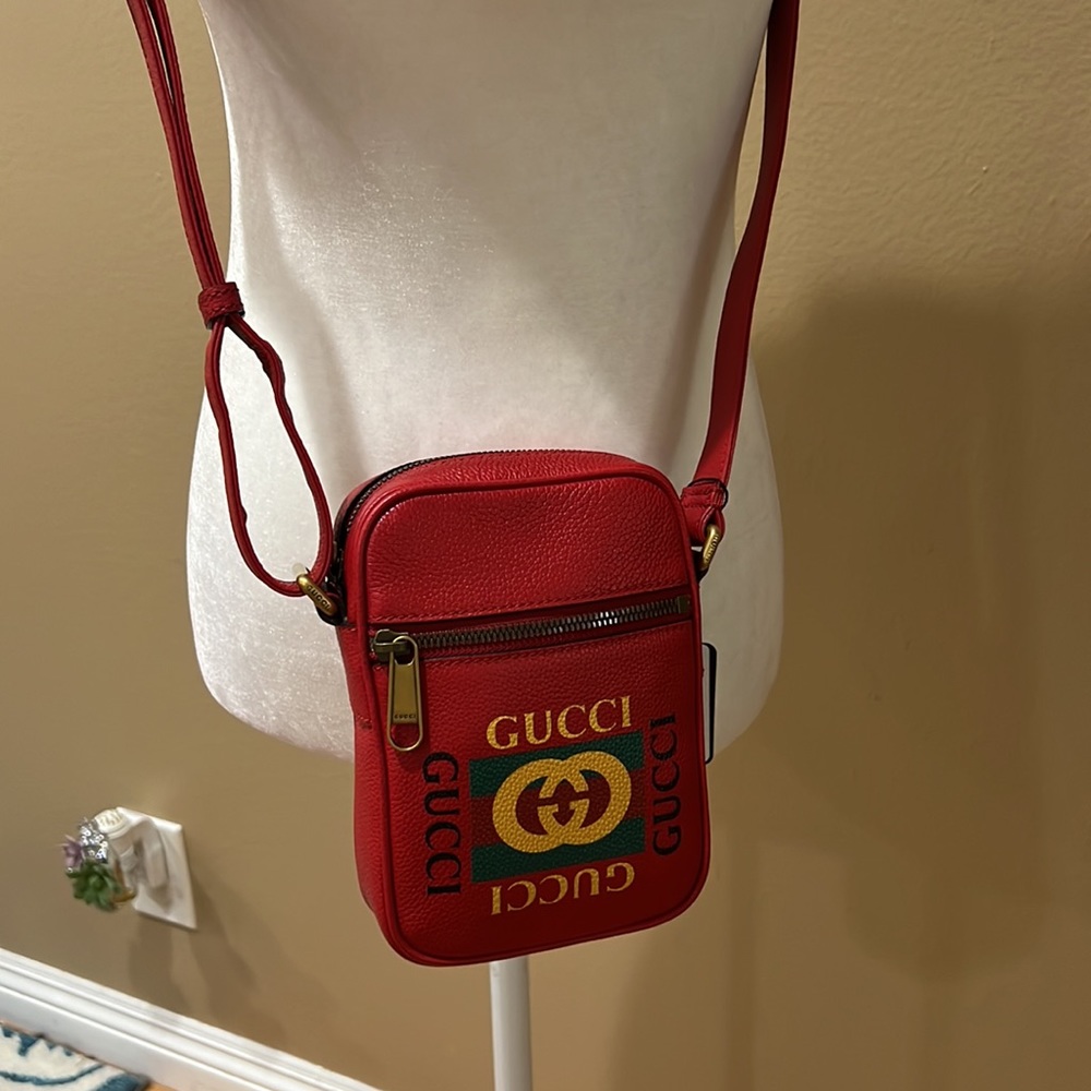 Gucci Print Messenger Bag - Picture 9 of 11